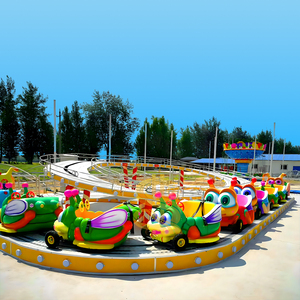 Mini Montaña Rusa Infantil para Exteriores, Atracción para Parques Temáticos y Centros <span class=keywords><strong>de</strong></span> Entretenimiento Familiar, Capacidad para 20 Personas, 1.8m/s - Product Image 1