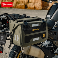 Sacoche de moto étanche en TPU avec fixation rapide, grande capacité 30L*2 pour les voyages en plein air