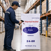 Résine soluble dans l'eau de haute qualité, faible viscosité, qualité industrielle, fournisseur professionnel d'exportation, poudre de PVA 1 kg pour pâte à modeler