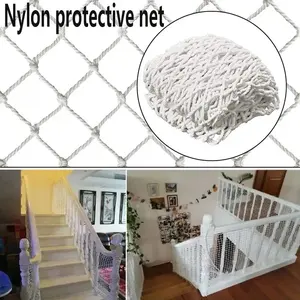 Sicherheitsnetz für Baustellen-Sicherheitszaun - Hochbelastbares PE-Gestricktes Industrielles Netz Verhindert Stürze Zuschneidbar - Product Image 5