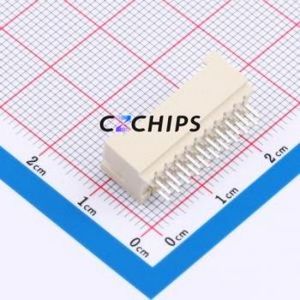 PHB2.0-02-20PZZ Wire-to-Board Pin Header Through hole Component (THT),P=2mm Connector 2x10P 2mm Through Hole PHB - Product Image 2