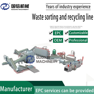 Machine de tri et de recyclage des déchets solides municipaux, machine de ségrégation des déchets MSW, équipement de traitement des déchets municipaux - Product Image 2