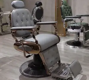 2023 Лидер продаж, винтажное парикмахерское кресло, профессиональное оборудование, роскошное парикмахерское кресло, мебель для салона парикмахерской