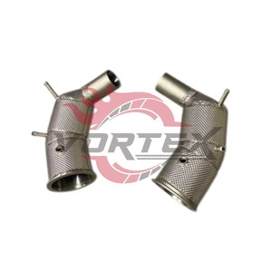 ท่อลงแคท Vortex 304 High-Flow สำหรับ Porsche 911 992 Turbo S 3.8T ปี 2020-2025 พร้อมแผ่นกันความร้อน ไม่แสดงไฟเตือน Check Engine - Product Image 2