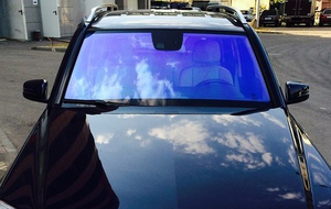 <span class=keywords><strong>Pellicola</strong></span> per Finestrini Auto con Alta Reiezione IR, VLT 72%, Controllo Solare Camaleonte Blu - Product Image 2