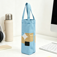 Portabiberones Térmico con Diseño de Puntos y Forro de Aluminio para Cochecito, Bolsa Aislante para Almacenamiento de Leche, Logotipo Personalizado