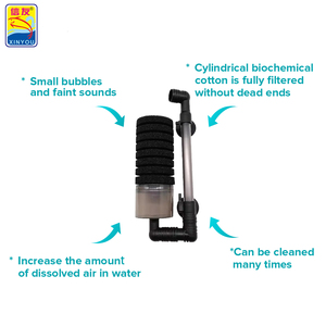 Filtre à éponge pour aquarium en plastique Xinyou avec pompe à <span class=keywords><strong>air</strong></span> et écumoire, durable et écologique XY-2825 - Product Image 2