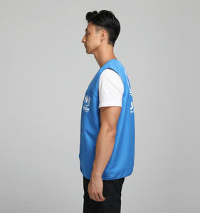 مخصص الأمن المرور الطريق ضابط البناء عاكس مرحبا فيس التطريز طباعة شعار سترة السلامة العمل - Product Image 3