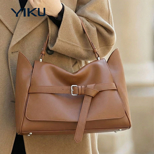 Borsa a Spalla in Vera Pelle di Lusso per Donna, <span class=keywords><strong>Design</strong></span> di Marca Famosa, Personalizzabile con Logo, Produzione ODM all'Ingrosso da YIKU Guangzhou - Product Image 2