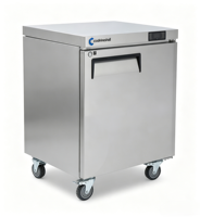 Penjualan Langsung Pabrik Meja Pendingin Udara Stainless Steel Komersial dengan Kontrol Digital