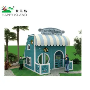 Amusement Park Outdoor Play Equipment Kids Plastic Playground Slides For Kids Children Outdoor Wooden Play Equipment