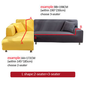 Elastic Bubble Grid <strong>Sofa</strong> Cover Set Full Wrap L-shaped <strong>Sofa</strong> <strong>Protector</strong> for Home with Skirt, Dustproof and Stain-resistant - Product Image 5