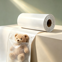 Sacs d'expédition en polyéthylène en rouleau continu, pré-ouverts, sacs de livraison express en plastique blanc pour jouets et vêtements