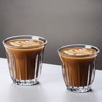 Vente en gros de bougies parfumées au café dans un bocal en verre trempé en forme de cylindre, boîte cadeau pour la décoration de la maison et la Saint-Valentin