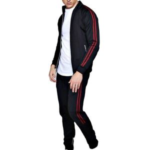 Hot Selling Zip up <b>Hoodie</b> Sweat Pants Men Track Suit - Product Image 1