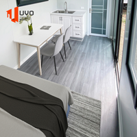 Maison conteneur démontable 20 pieds, maison modulaire préfabriquée, villa de villégiature avec piscine, étanche, conception personnalisée, OEM