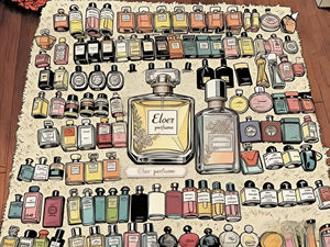 Parfum en Brume Longue Durée à la Rose Fraîche, Flacon en Verre 35ml, Taille Standard, Coffret Cadeau 4 Pièces pour Femme, Usage Domestique Moderne et Léger - Product Image 6