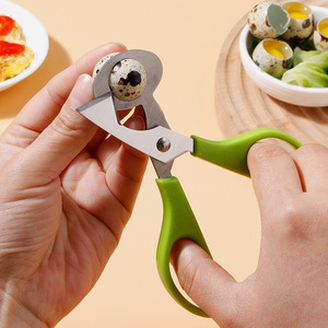 Utensilios de cocina prácticos <span class=keywords><strong>Huevos</strong></span> de <span class=keywords><strong>codorniz</strong></span> de acero inoxidable Cortaúñas para <span class=keywords><strong>huevos</strong></span> Nuevos <span class=keywords><strong>huevos</strong></span> de pájaro Nuevas herramientas de mano de lijado - Product Image 6