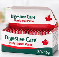 Pâte digestive pour animaux de compagnie en marque privée pour chiens et chats, complément probiotique pour la santé intestinale, 15 g x 30 sachets
