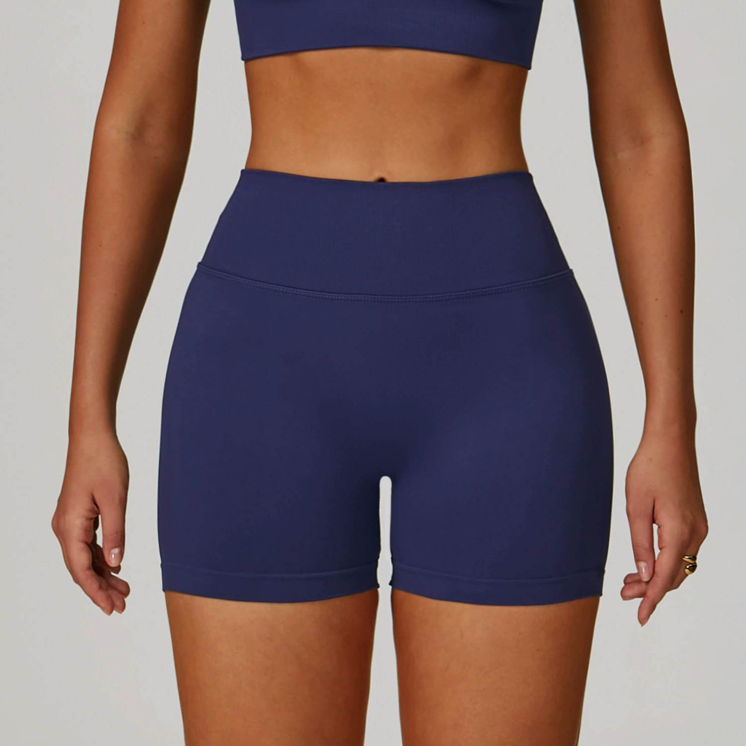 High-Waist Activewear Pants: closure, strap or waistband adjustment reference