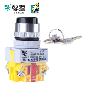 Interruptor Rotatorio Tengen con Llave 20Y3 para ATV, Arranque, Avance, Retroceso, Protección IP31 - Product Image 3