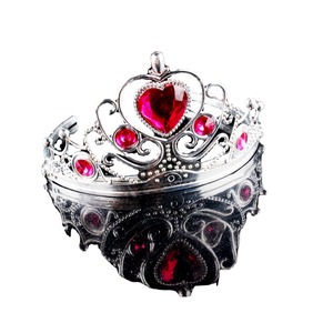 Robe de princesse rose avec couronne pour filles, tenue de fête costumée - Product Image 4