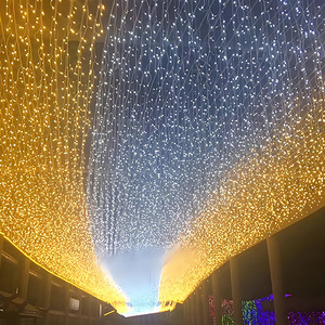 Kết nối không thấm nước LED Icicle chuỗi đèn tùy chỉnh chiều dài 30-300 cm cho trong nhà kỳ nghỉ giáng sinh trang trí nội thất - Product Image 2