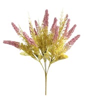 Fleur de lavande artificielle en mousse, tige de lavande simulée pour décorations de table de mariage, plantes artificielles, verdure