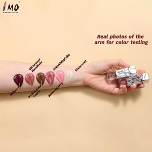 Bálsamo Labial con Color de Polipéptidos, Aceite Labial, Brillo Labial en Tubo Plateado con Aroma a Cereza, Ultra-Hidratante, Larga Duración, Efecto Gel, 5mL, Sin Logotipo, en Stock - Product Image 6