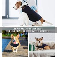 Veste anti-anxiété Gilet enveloppant léger et apaisant utilisé pour garder le confort des chiens effrayés par les feux d'artifice Thunder Storm //