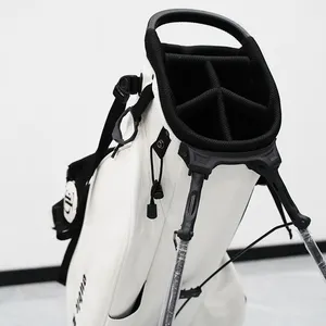 Oem pu deri Polyester golf standı pazar custoom logo Golf çantaları spor için