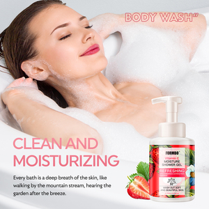 Gel Douche Moussant Hydratant Peau Soyeuse Blanchissant Nettoyant en Profondeur Nourrissant Mousse de Bain Bulle - Product Image 3