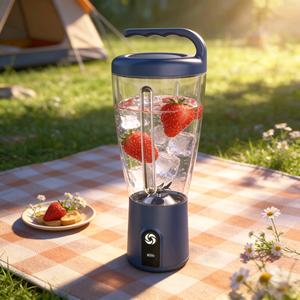 New Design Compact <b>Blender</b> 1000ML, USB Rechargeable Cordless <b>Juicer</b>, Small Kitchen Appliance <b>for</b> Smoothies, Shakes - Product Image 1