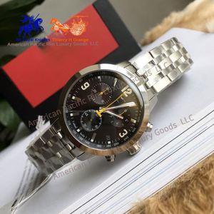 Montre Tissot pour Hommes d'Affaires, Étanche, Bracelet de Qualité 5A, Vente Chaude, Haut de Gamme, Atmosphérique, Six Aiguilles, Calendrier, Chronomètre - Product Image 1