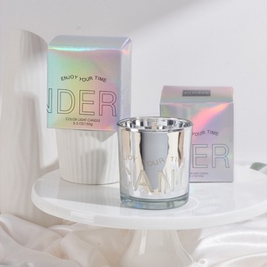 Vela Aromática Artesanal <span class=keywords><strong>de</strong></span> Cera <span class=keywords><strong>de</strong></span> Soya <span class=keywords><strong>de</strong></span> Alta Gama - Aroma Romántico <span class=keywords><strong>para</strong></span> Diwali y el Día del Padre, Decoración <span class=keywords><strong>para</strong></span> Bares, Eventos, Regalo con Caja - Product Image 5