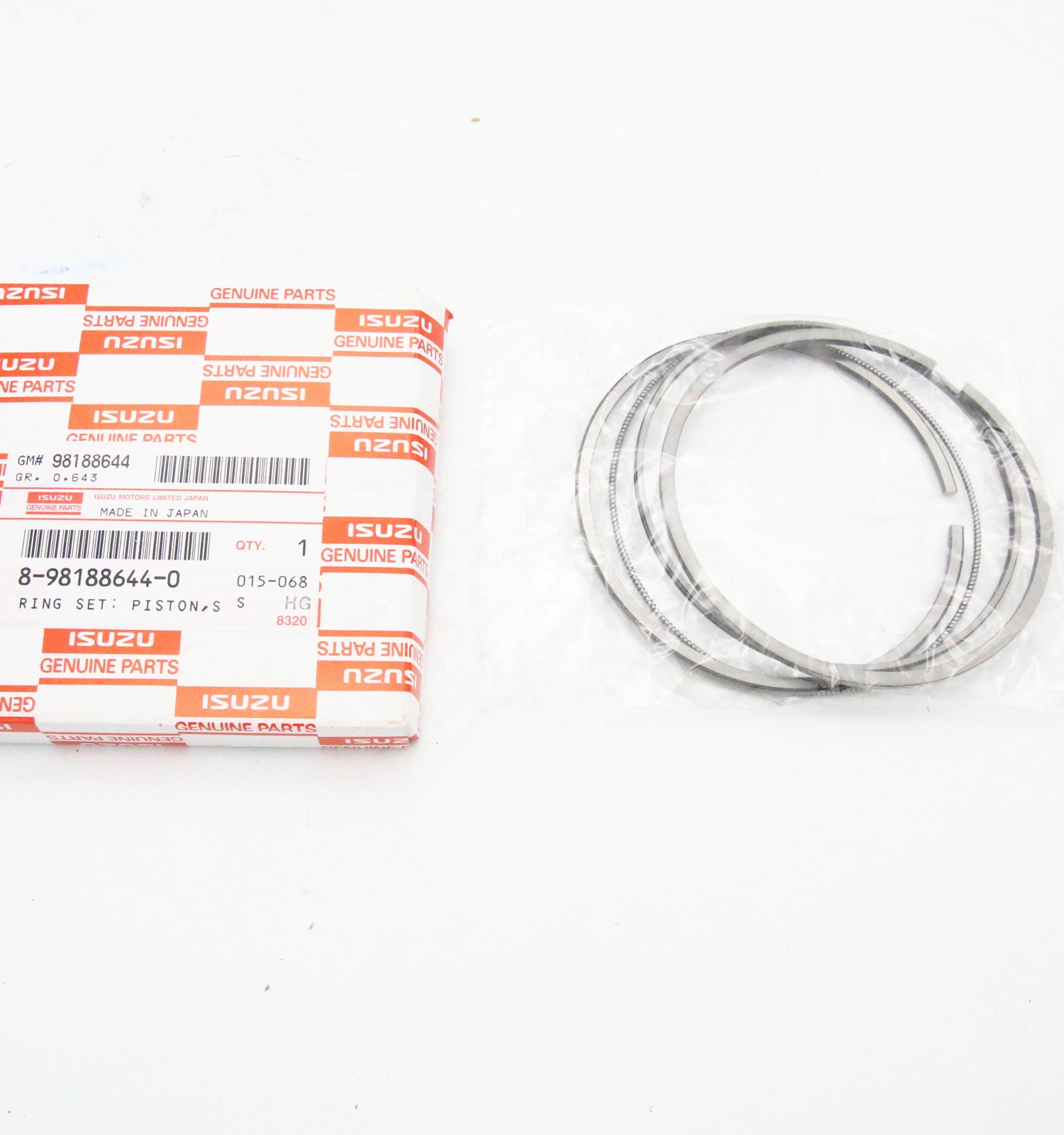 Genuine Piston Ring SET for ZX200-3 Excavator - 8-98188644-0