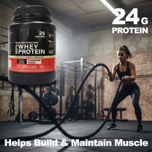 Proteína de Suero de Leche a Granel, Proteína Aislada en Polvo, Sabor Fresa Crema, Nuevo Sabor, OEM, Proteínas de Suero, Batido, Marca Privada - Product Image 3