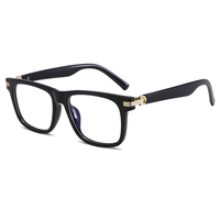 Tom F Herren Gleitsicht-Korrektionsbrille aus italienischem Acetat mit modischem Stil, einfarbig, für Weitsichtigkeit – Markenmodell