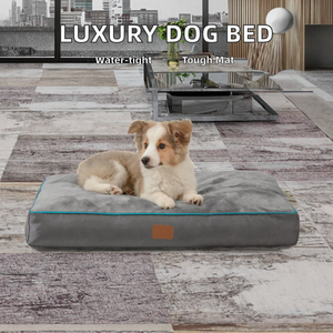 <span class=keywords><strong>Hot</strong></span> Bán Sang Trọng Giường Con Chó Bộ Nhớ Bọt Chỉnh Hình Không Thấm Nước Có Thể Tháo Rời Có Thể Giặt Bìa Hình Chữ Nhật Thời Trang <span class=keywords><strong>Hot</strong></span> Bán Giường Vật Nuôi - Product Image 3
