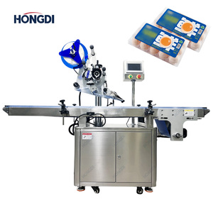 Machine d'étiquetage automatique haute efficacité pour bouteilles plates, boîtes et conteneurs - Product Image 1