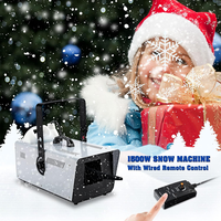 Machine à neige populaire de 1500 W pour les fêtes de Noël et les spectacles de grande envergure