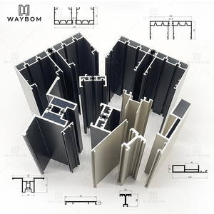 Puertas y Ventanas Panorámicas de <span class=keywords><strong>Vidrio</strong></span> <span class=keywords><strong>Fijo</strong></span> para Toda la Fachada, Puertas Corredizas de <span class=keywords><strong>Vidrio</strong></span> Personalizadas, Perfiles de Aluminio - Product Image 2