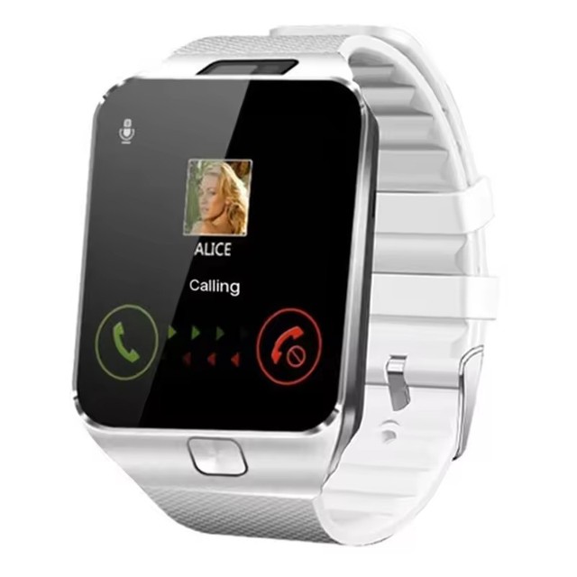 DZ09 Digital HD Color Screen Bt Calling Men Smart Watches Sport Bracelet Waterproof TF Large Capacity Smartwatch for Android Ios
