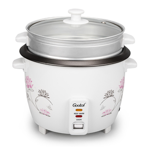 Olla <span class=keywords><strong>Arrocera</strong></span> Eléctrica Automática de 1.5 L, 1.8 L y 2.8 L a 110 V, Tipo Tambor, con Estampado Floral, de Lujo y Diseño Atractivo - Product Image 4