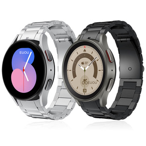 Banda de acero inoxidable para <span class=keywords><strong>Samsung</strong></span> <span class=keywords><strong>Galaxy</strong></span> <span class=keywords><strong>Watch</strong></span> 6 4 <span class=keywords><strong>5</strong></span> <span class=keywords><strong>pro</strong></span> correa de reloj Pulsera 40/42/44/<span class=keywords><strong>45</strong></span>/46mm - Product Image 2