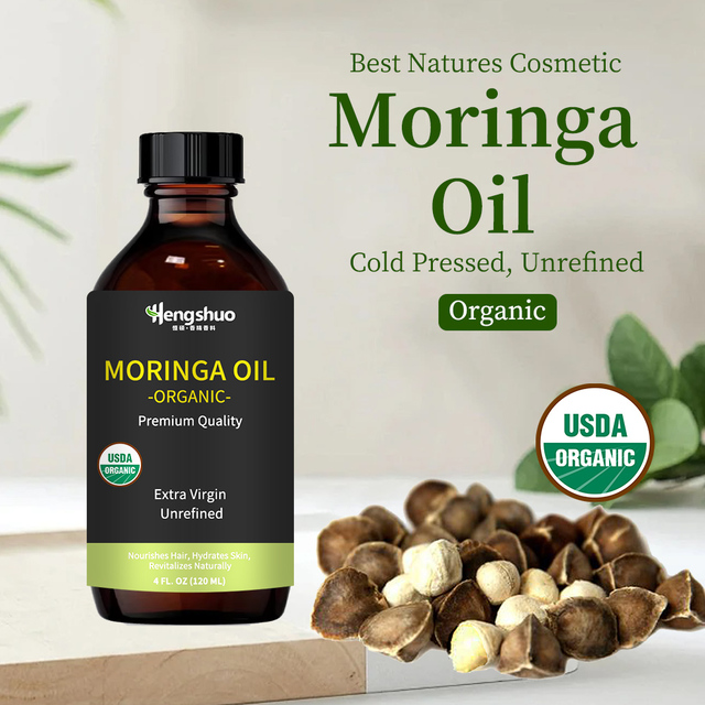 100% Factory Pure and Natural Organic Moringa Oil Price Cosmetic Grade Skin Care Moringa Oil