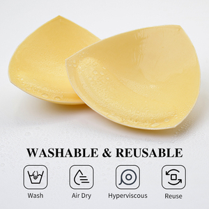 Inserti in Silicone adesivo <span class=keywords><strong>per</strong></span> il <span class=keywords><strong>seno</strong></span> traspirante Push-Up appiccicoso <span class=keywords><strong>coppe</strong></span> reggiseno con costumi da bagno ad alta visibilità Bikini biancheria intima accessori - Product Image 3