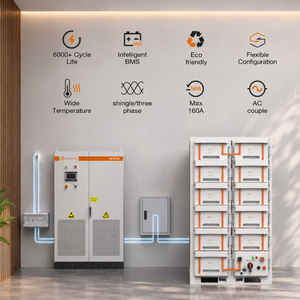 CE Certified 100kWh 200kWh 215kWh Lithium Ion Battery BESS with 280Ah Cells for Commercial Solar <b>Energy</b> <b>Storage</b> <b>System</b> - Product Image 4