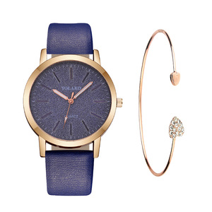 นาฬิกาควอตซ์ข้อมือหนังสำหรับผู้หญิงนาฬิกาแฟชั่นใหม่2024ดีไซน์ล่าสุด - Product Image 3