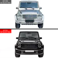 Nouvelle modification de voiture, kit carrosserie pare-chocs avant/arrière pour W463/W464 2019-2023 pour G-Class 1993, montage par visserie